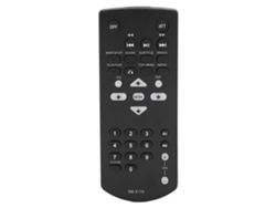 Controle Remoto Rm X170 Substituto Para Receptores De Mídia Xav Ax8100 Ax3000 Ax5600 68bt 72bt