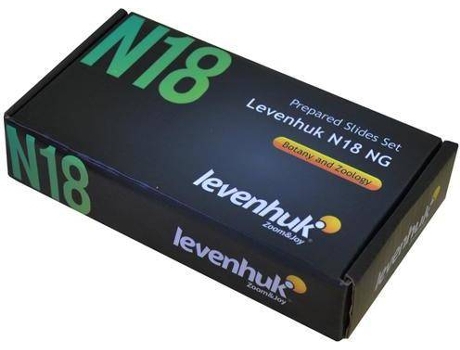 Juego de Cubjeobjetos para Microscopio LEVENHUK N18 NG