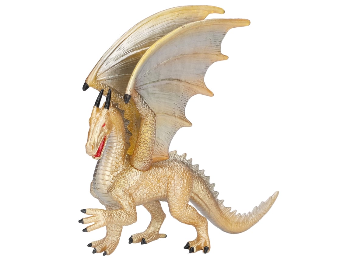 Brinquedo De Dragão De Plástico Durável Forma Vívida Decorativo Educativo Presente Para Casa