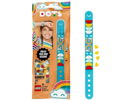 LEGO Dots Pulsera Rainbow (Edad Mínima: 6 - 33 piezas)