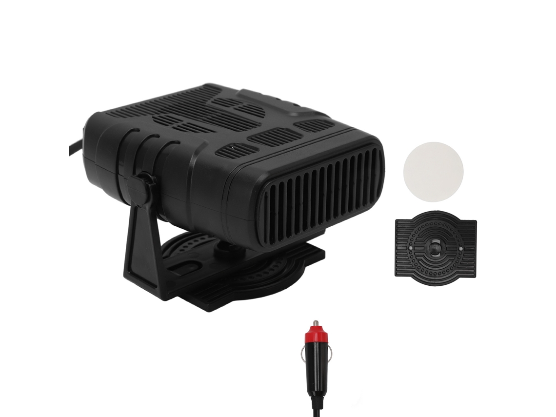 Calefactor Portátil Para Coche Con 2 Modos Y Ajuste De Ángulo, 24 V 120 W, Deshumidificador/desempañador.
