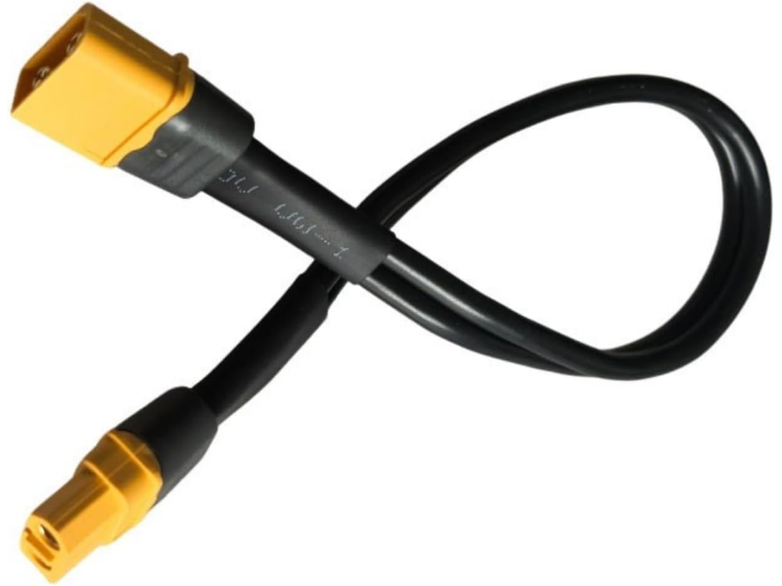 Cable De Extensión Xt60h De 12 Awg Para Trabajar Con Máquinas De Juguete Y Herramientas Eléctricas Para Exteriores.