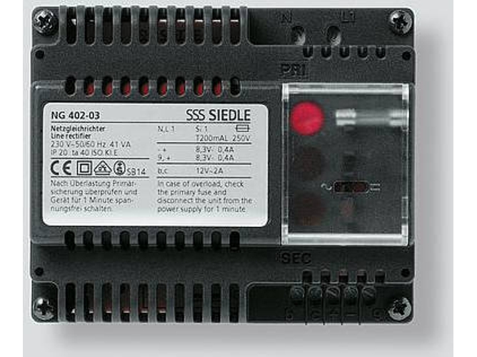 Accesorio intercomunicador SIEDLE NG 402-03