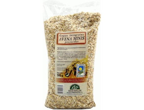 Copos de Avena Integrales de Avena Minis Precocidos Eco ECO SALIM (500 g)