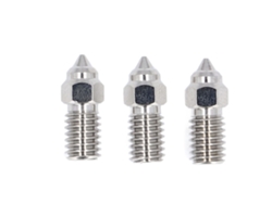 3 boquillas M6 para impresora 3D, recubiertas de cobre, de alta velocidad, 1,75 mm, sin marca.