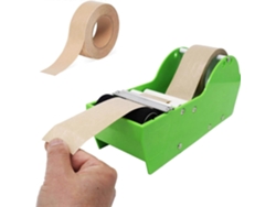 Dispensador de cinta adhesiva activado por agua, cinta kraft engomada para asegurar cajas GOKOCO
