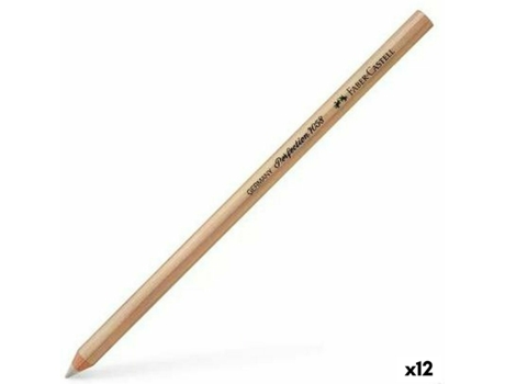 Lápiz Corrector Faber-Castell Perfection 7078 Blanco (12 Unidades)