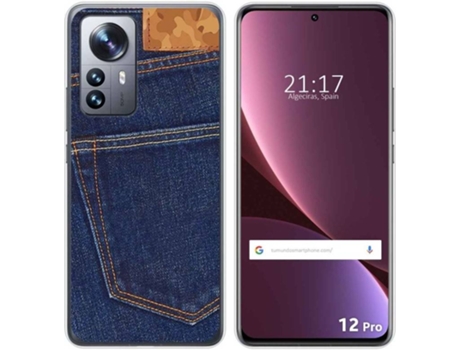 Carcasa para Xiaomi 12 Pro 5G TUMUNDOSMARTPHONE Dibujos Vaquero Multicolor
