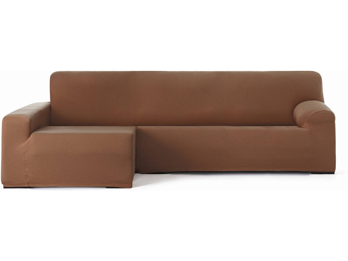 Capa de Chaise Longue Izquierda EYSA Premium Bronx Tejido Multielástico (310 x 170 x 110 cm - Poliéster - Caldera)