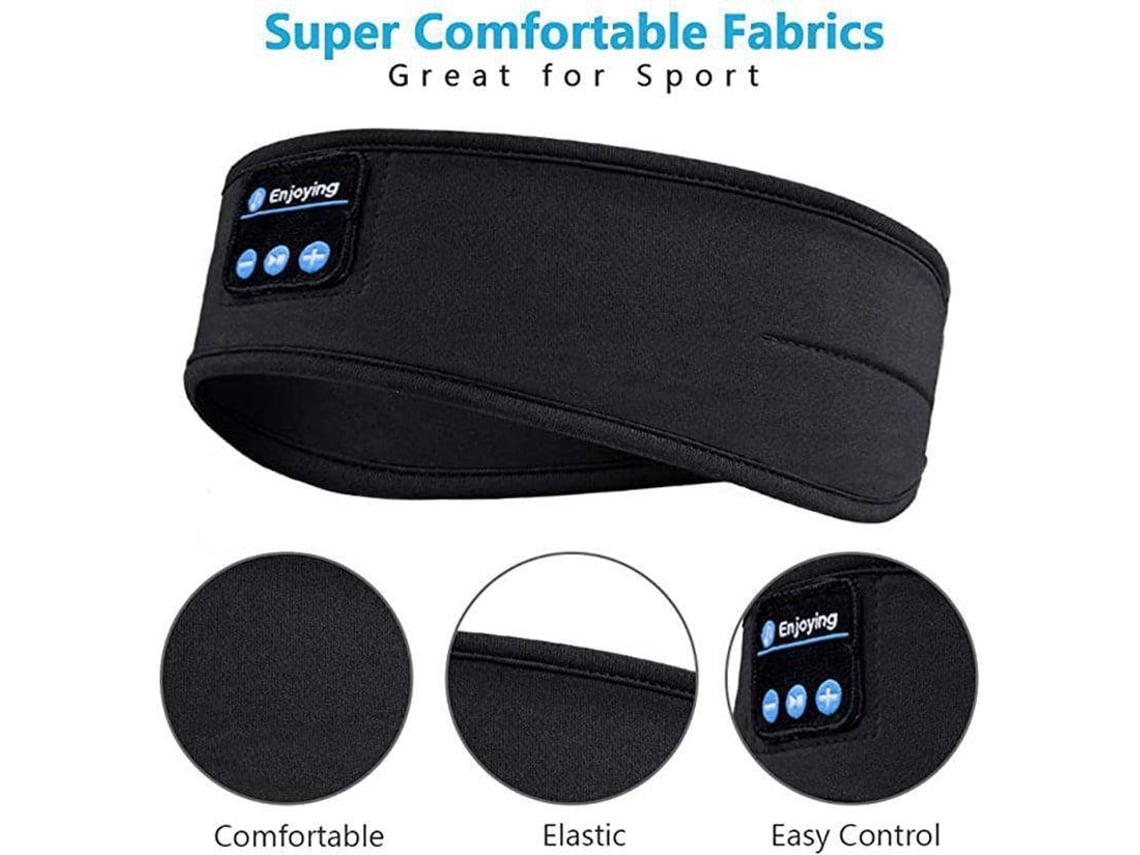 Auriculares para dormir de lado, auriculares inalámbricos Bluetooth para dormir insomnio YEMAESRE