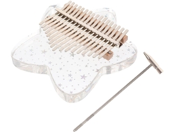 Kalimba Mini Keys, Piano De Pulgar Portátil De Acrílico Transparente Para Principiantes Con Melodía Y...