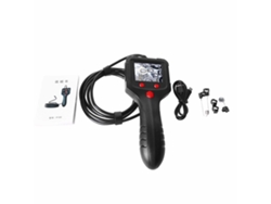 Cámara Endoscópica Borográfica Industrial Hd De 9 Mm Con Pantalla De 2,4", Protección Ip67 Y Sonda Flexible Para La Inspección De Tuberías De Alcantarillado.