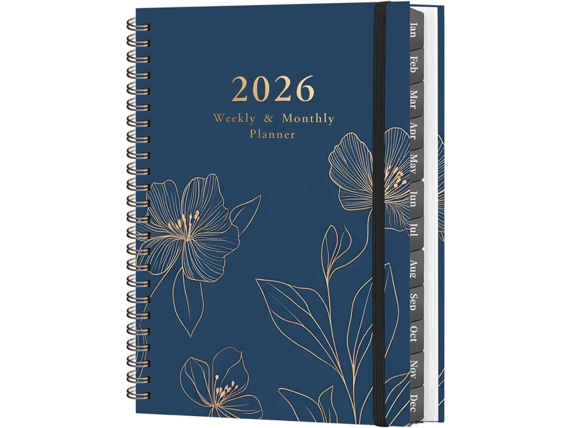 Agenda Académica De Negocios 2026 Que Incluye Listas De Tareas, Páginas De Calendario