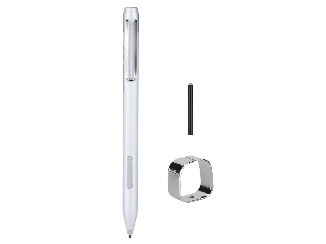 Pluma Activa Profesional Portátil Para Surface Pro3 Pro4 Pantalla Táctil Plata