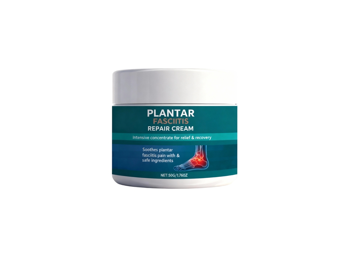Crema para aliviar el dolor de pies con efecto rápido y duradero.