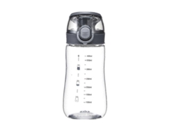 Botellas De Agua De Plástico Transparente | Botella Deportiva Para Gimnasio | 15 Oz | Botellas De Agua Deportivas Rosewell