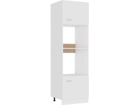 Mueble de cocina VIDAXL Blanco Madera contrachapada (60x57x207)