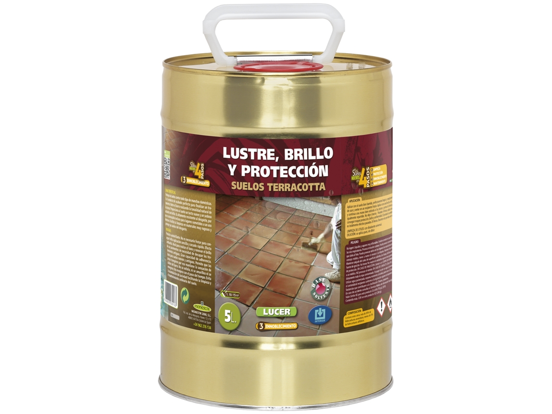Lucer Brillo - Acabado de Tratamientos  Terracotta en Interior 5L