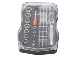 Kit Chave De Rato Mini Com Bits De Parafuso Slot Estrela Hexagonal E Sockets Para Múltiplos Trabalhos
