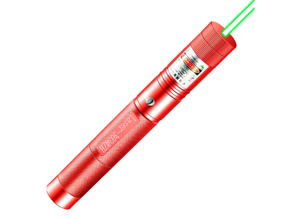 303 Luz láser de cielo estrellado de alta potencia y largo alcance para exteriores, luz potente, bolígrafo indicador de entrenamiento de largo alcance, luz roja y verde Digitallab
