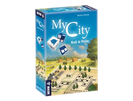 Juego de Mesa DEVIR My City Roll and Write Edad Mínima Recomendada: 7 años)