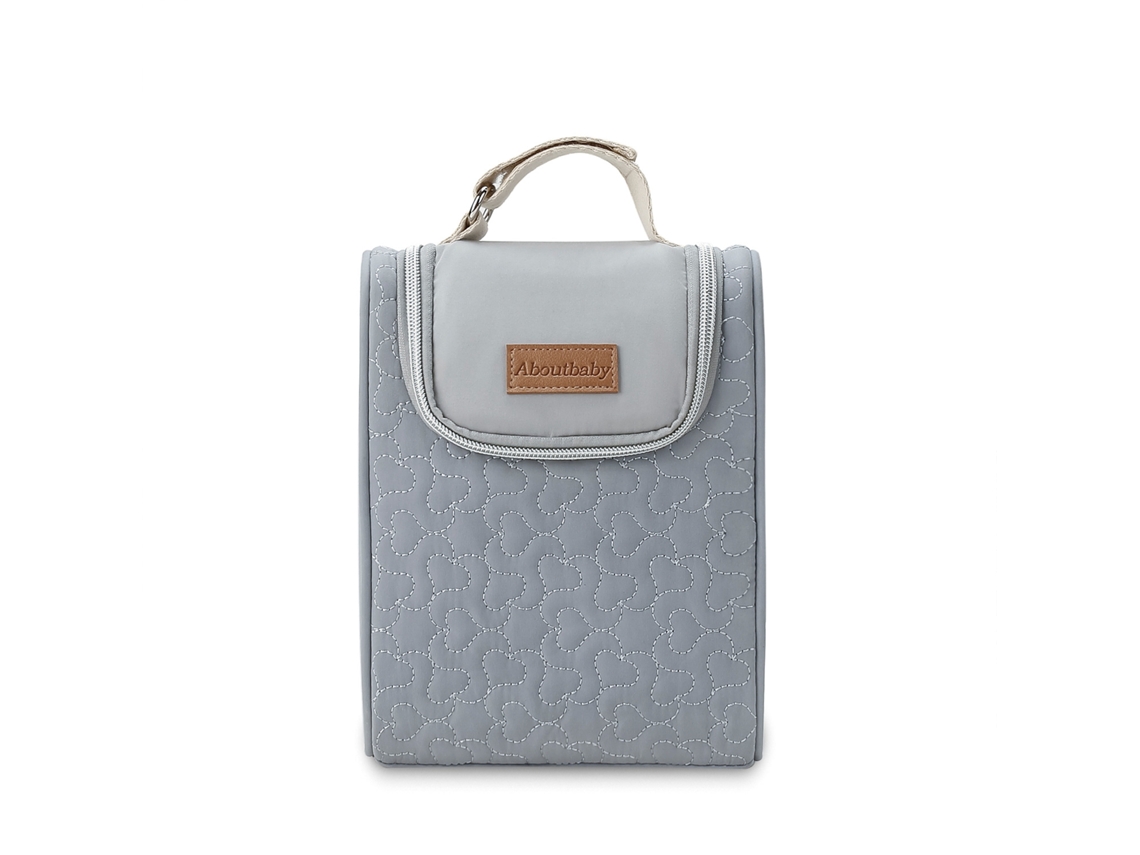Bolsa impermeable para biberones, bolsa térmica para viajes al aire libre para mamá y bebé, lonchera térmica, bolsa para guardar biberones - azul Yunzii