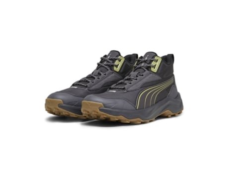 Zapatillas de Hombre para Running PUMA Obstruct Mid Gris (39)