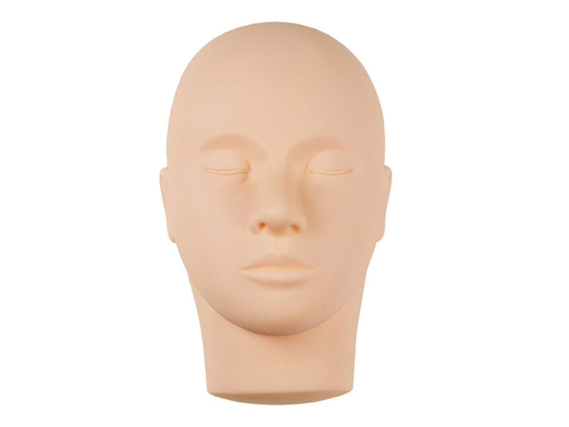 Cabezal De Silicona Suave Para Formación En Maquillaje, Arte Uñas Y Pestañas, Hogar, Moderno, Funcional, Orden Eficiente
