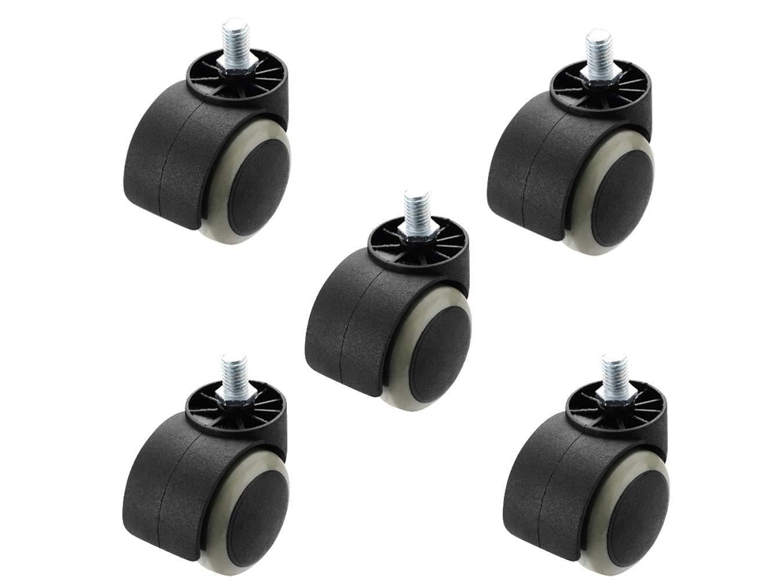 Ruedas Tornillo 5 Piezas Para Muebles Ideal Para Uso