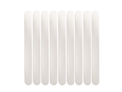 Pegatinas Antideslizantes Transparentes Para Baño, Paquete De 6, Superficie No Esmerilada