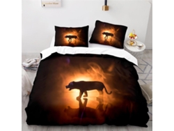 Juego Ropa Cama Estampado Niños Niñas Adolescentes Juego Funda Nórdica Almohada Color Diseño 200x200 Cm