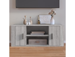 Estantería/Mueble de TV 100X35X40 Cm Derivados de Madera Gris Sonoma