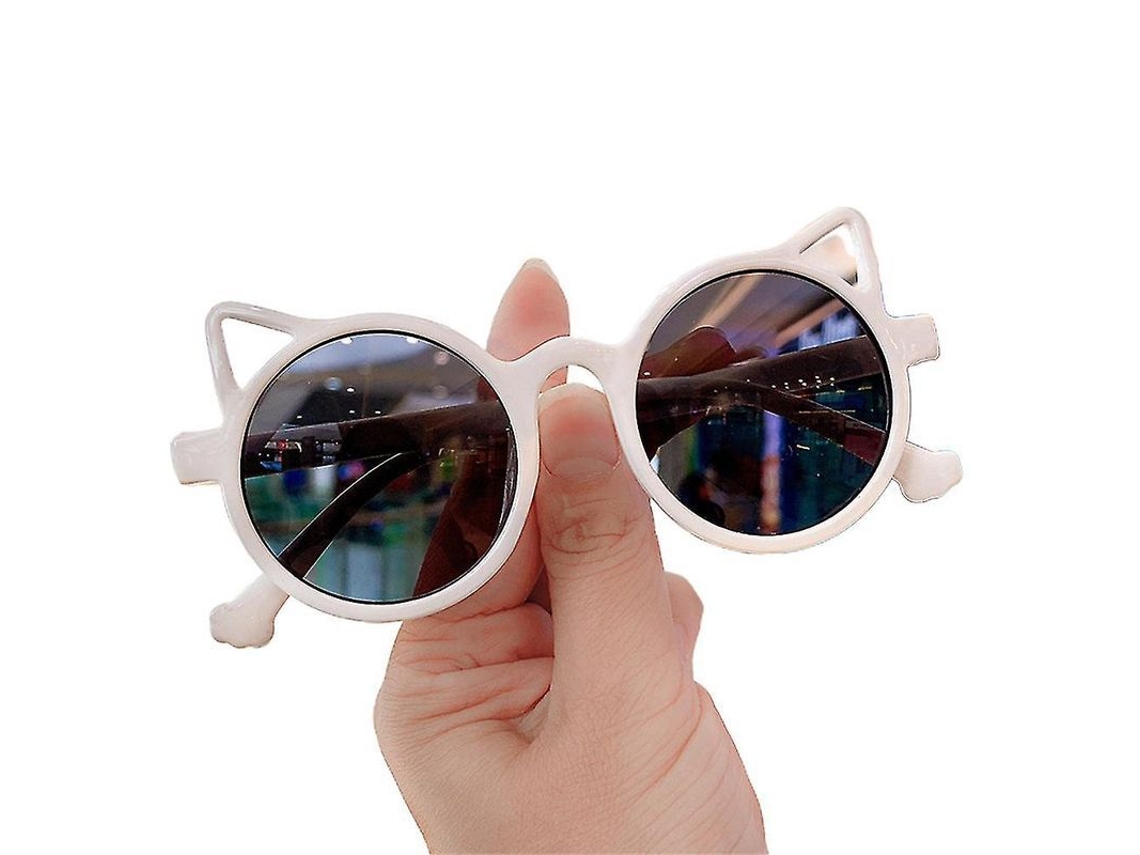 2026-gafas Redondas Para Niñas Con Orejas De Gato Lindas Accesorio De Fiesta Y Fotografía