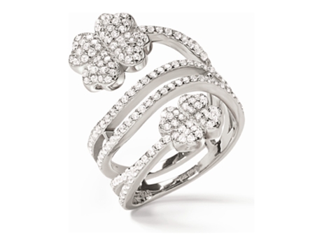 Anillo FOLLI FOLLIE 3R17S048RC 12 Mujeres (Acero inoxidable)