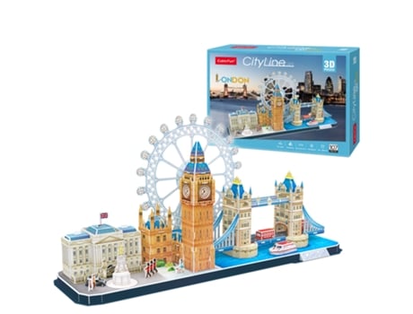 Puzzle 3D London (8 años - 107 piezas)