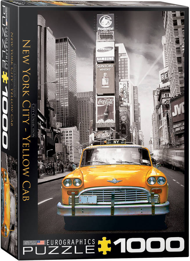 Rompecabezas EUROGRAPHICS Taxi amarillo de la ciudad de Nueva York