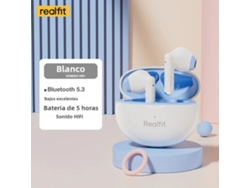 Auriculares intraaurales inalámbricos Bluetooth Hifitws de alta calidad con control de volumen. Mdug