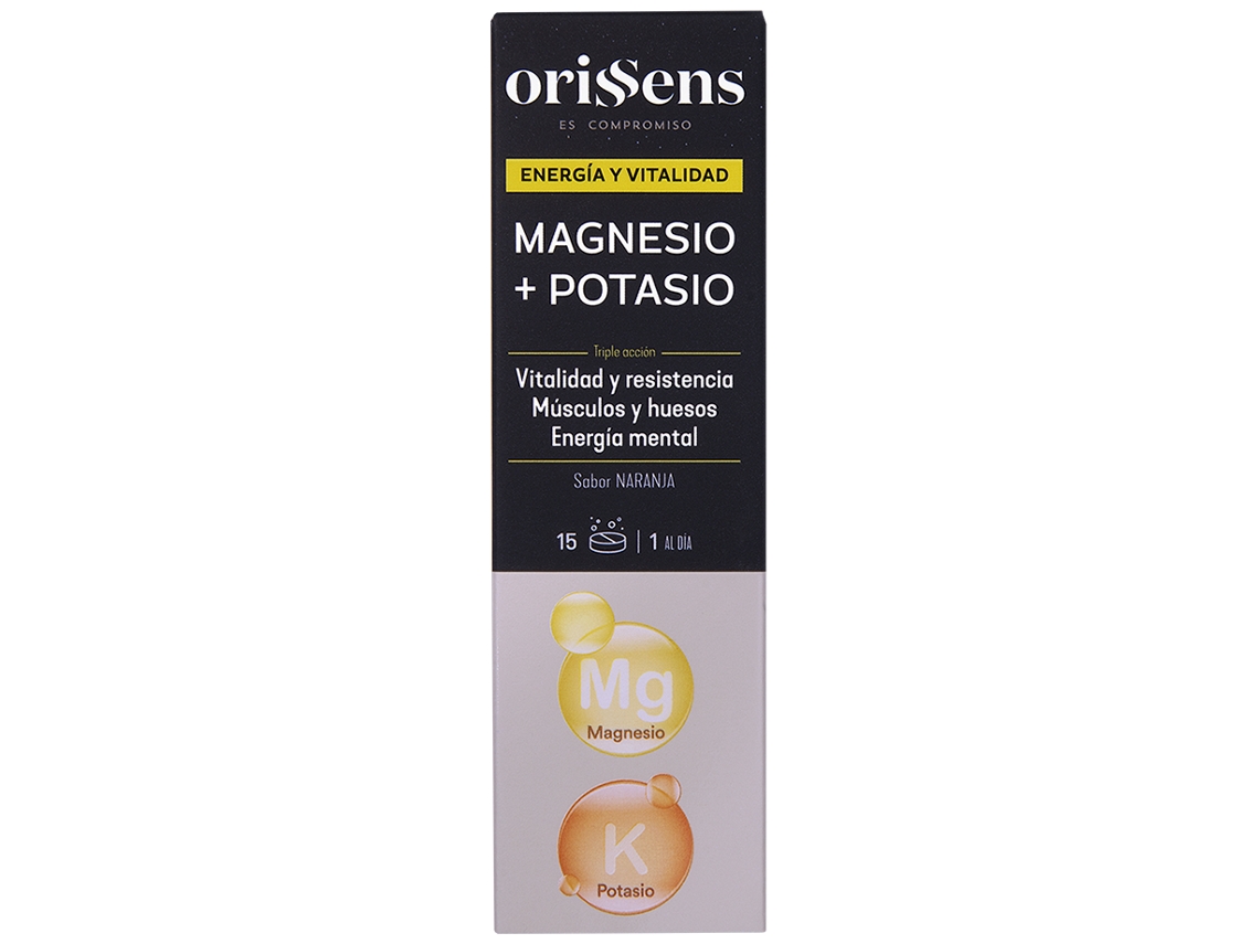 Orissens Magnesio + Potasio 15 comprimidos