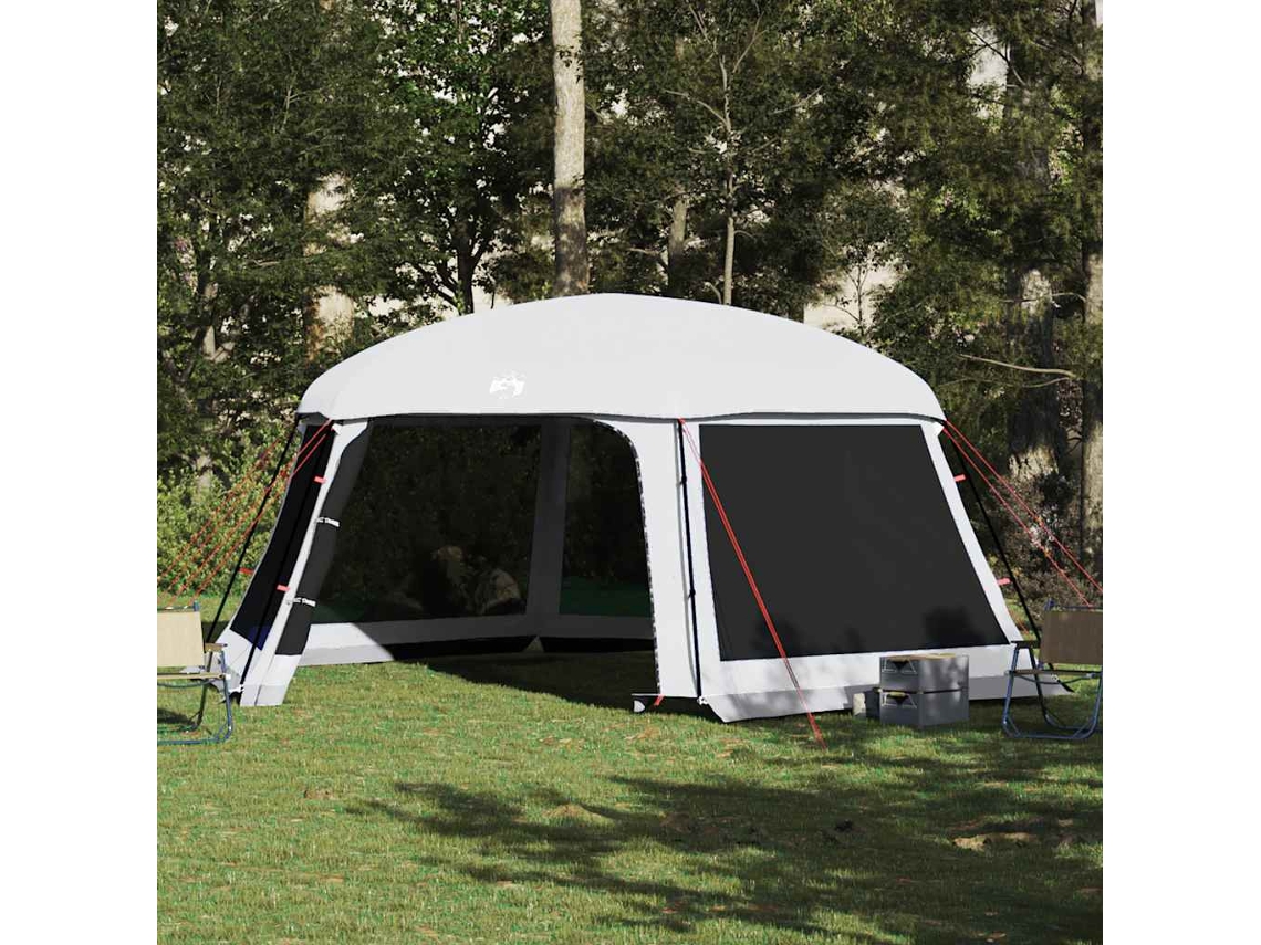 Carpa para piscina con mosquiteros desmontables y paredes de malla gris Wsd977178 Lovely Home