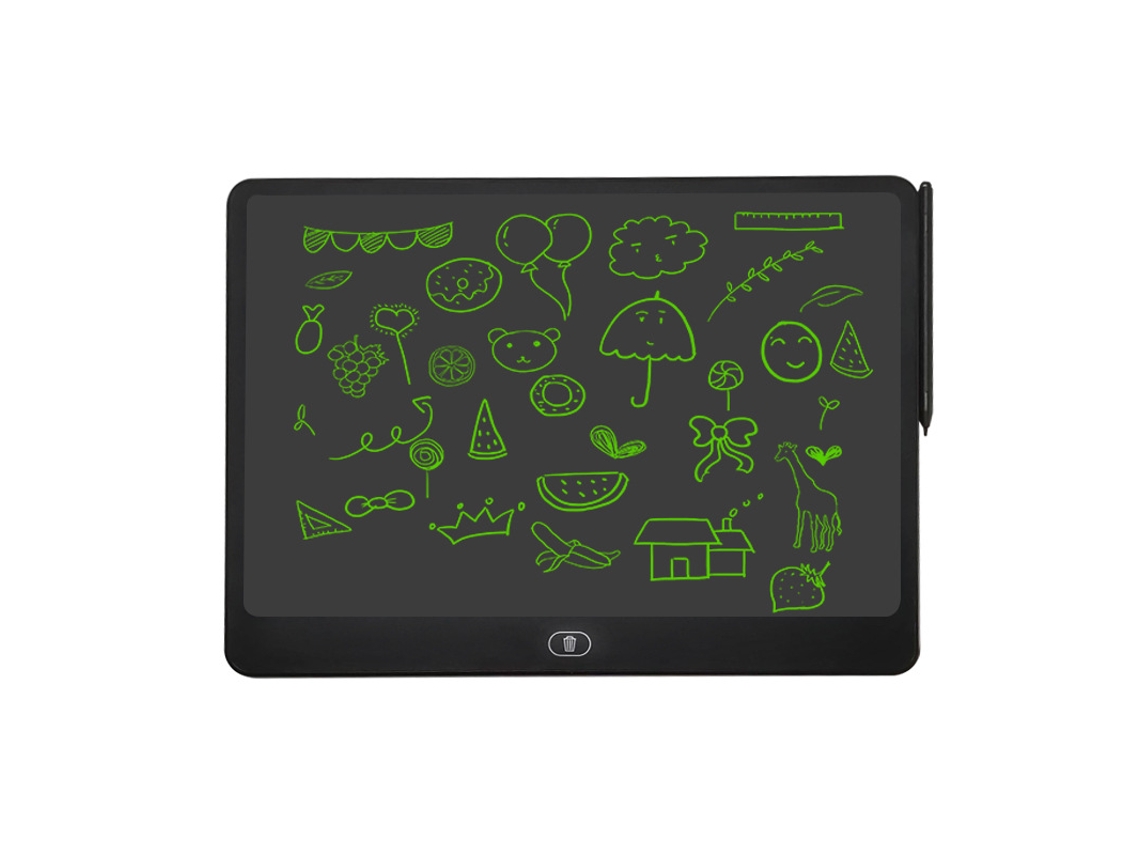 Tableta gráfica LCD portátil, tamaño grande 16, color negro Eifson