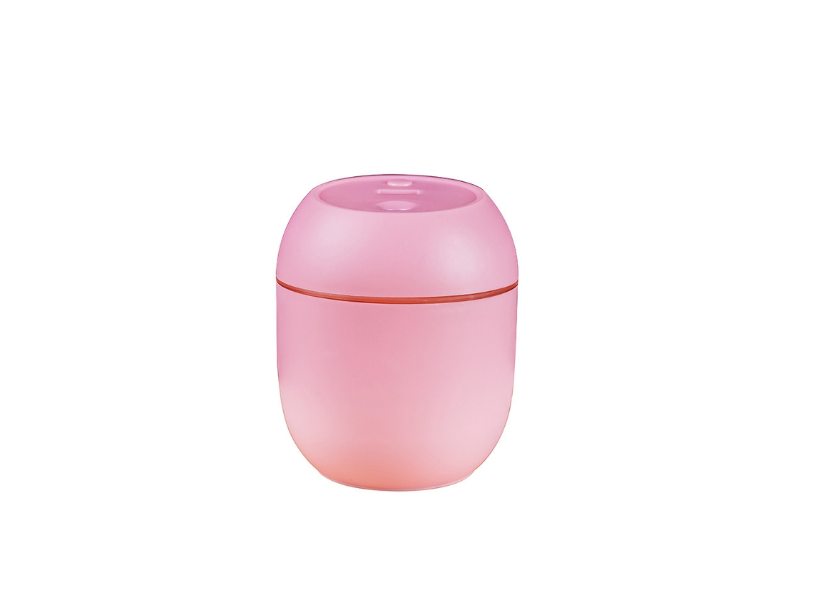Humidificador USB mini Digitallab, humidificador ultrasónico para coche, silencioso (rosa)