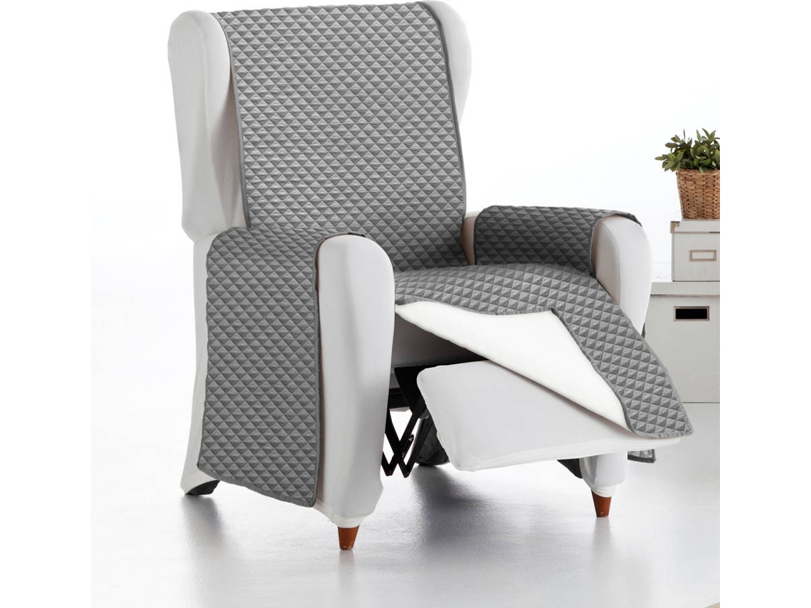 Funda acolchada e impermeable para sillón Relax Luke (55 cm - Gris)