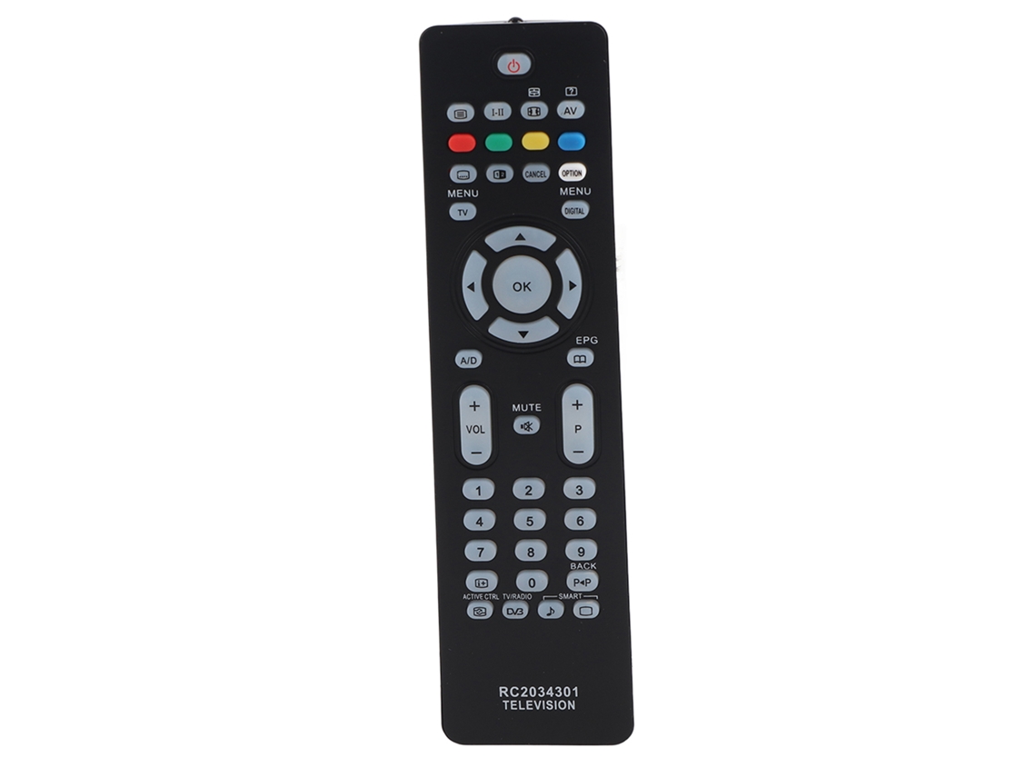 Controle Remoto Universal Para Tv Philips Rc2034301-01 Sem Programação Fácil De Usar
