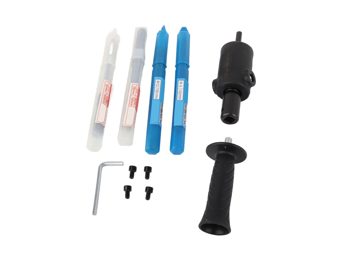 Adaptador Para Taladro Percutor Eléctrico Con Mango Y Accesorios - Herramienta Eléctrica