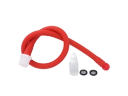 Tubo de enema reutilizable de 50 cm, higiénico para adultos.
