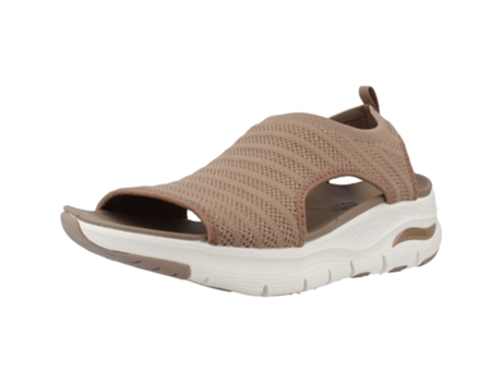 Zapatos de Mujer SKECHERS Arch Fit Darling Tecido Marrón (42)