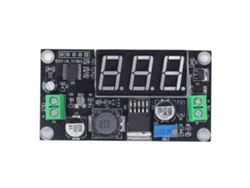 Módulo Convertidor Dc A Dc Buck Regulador De Voltaje Ajustable Con Pantalla Digital Verde 4.5-40v Entrada 3-37v Salida
