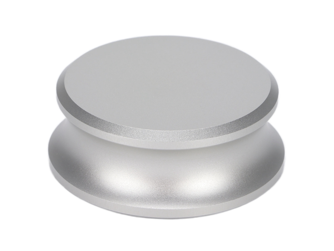 Estabilizador De Peso De Aluminio Para Tocadiscos De Vinilo, Abrazadera Negra, Para Discos Grabados.