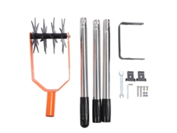 Motocultor Manual De Acero Inoxidable Con Cuchilla Ajustable Para Eliminar Malas Hierbas.
