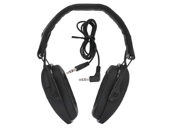 Auriculares Electrónicos De Protección Auditiva Nrr 22db Con Altavoz Y Conector De 3,5 Mm Para Tiro - Negro